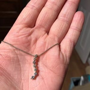 Leo Journey necklace .60 TDW